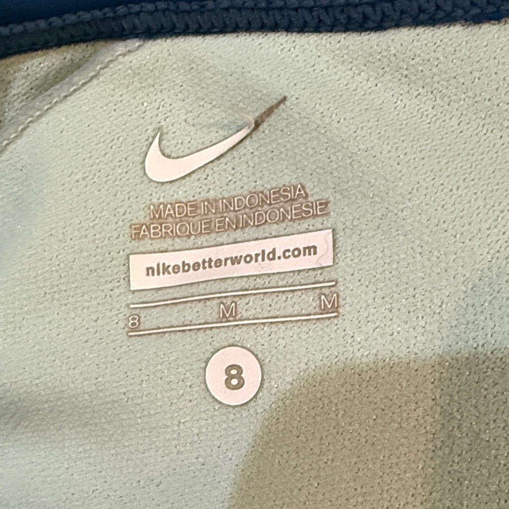 Women’s Nike Blue Tankini Racerback Top Size 8 - Picture 4 of 4
